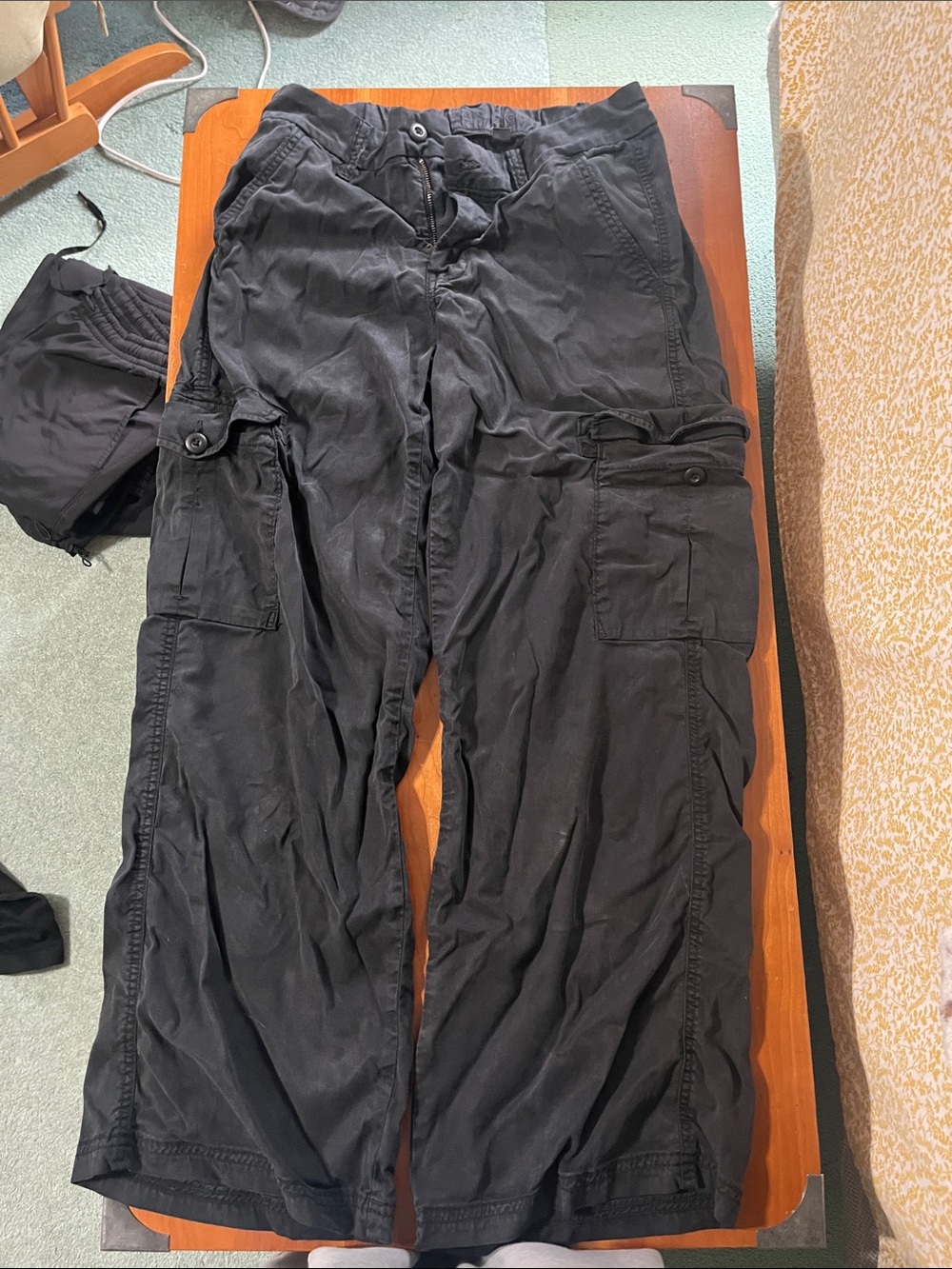 American Eagle Outfitters Black Men's Cargo Pants